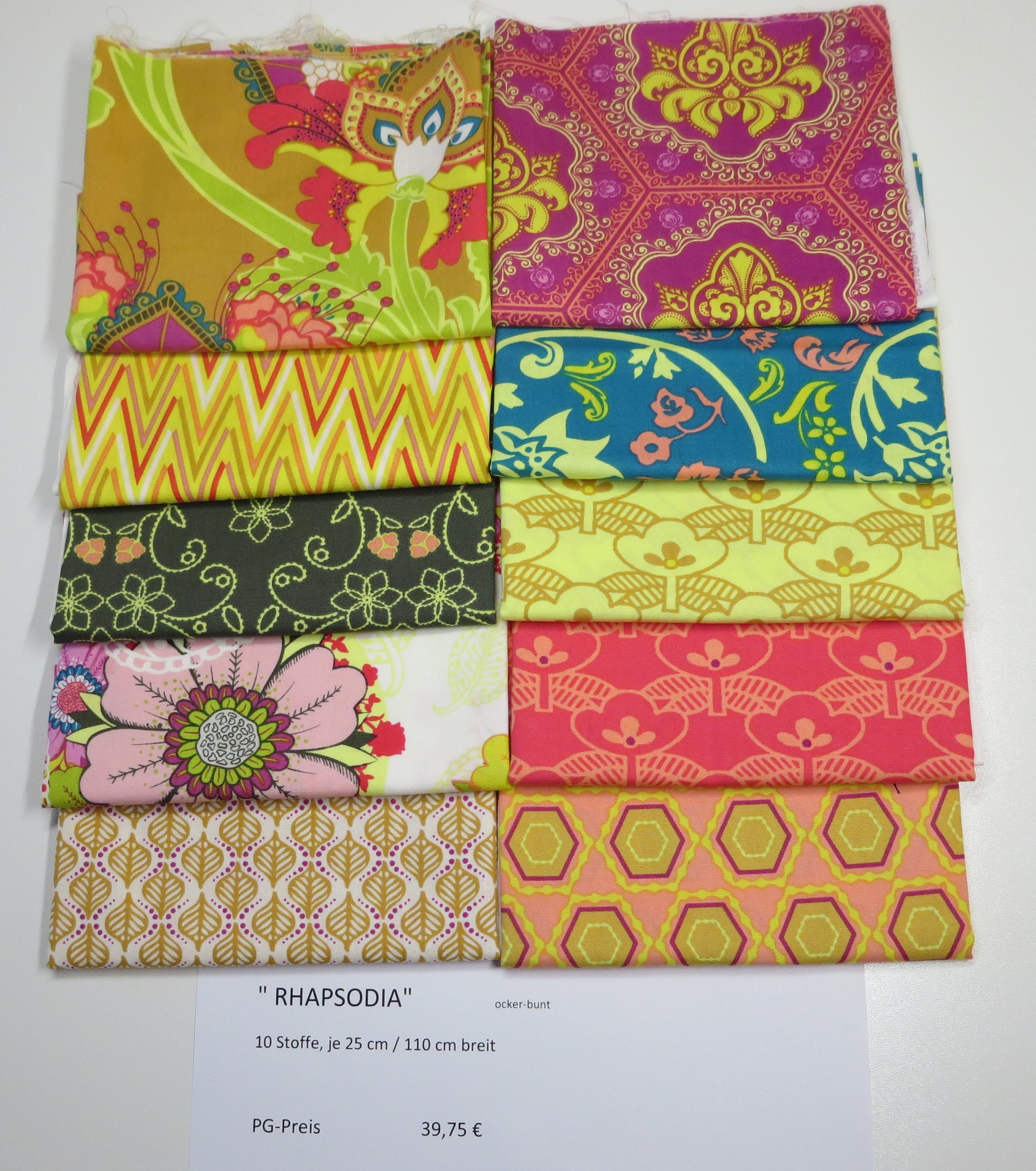 Rhapsodia oker bunt Rhapsodia oker bunt